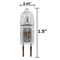 SYLVANIA 35w 12v Starlite Bi-Pin Quartz Halogen GY6.35 Light Bulb